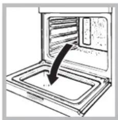 INDESIT HI 50.A (BK)1 - Limpiar la puerta - 1