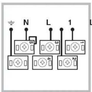 INDESIT HI 50.A (BK)1 - Montage du cable d'alimentation - 2