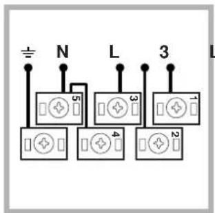 INDESIT HI 50 EK.B IX - Montage du cable d'alimentation Montage du cable d'alimentation - 2