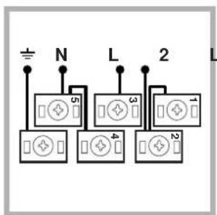 INDESIT HI 50 EK.B IX - Montage du cable d'alimentation Montage du cable d'alimentation - 5