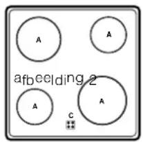 INDESIT HI 50 EK.B IX - Type kookplaten - 2