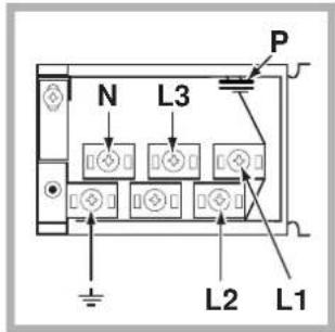INDESIT HI 50 EK.B IX - Montage du cable d'alimentation Montage du cable d'alimentation - 3