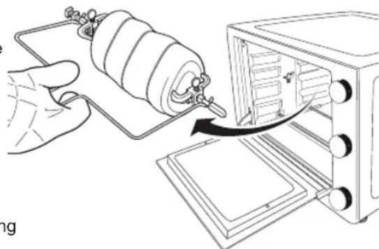 BESTRON AOV55 - WERKING - Draaispit gebruiken - 2