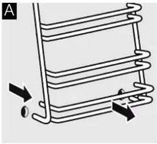 BLAUPUNKT 5H10K 0050 - Décrocher les supports - 1