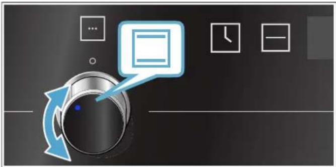 BLAUPUNKT 5B47M 8060 - Réglage du mode de cuisson et de la température - 1