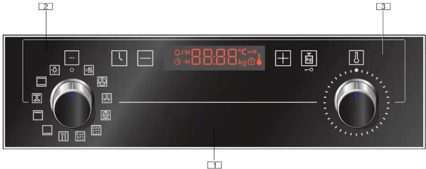 BLAUPUNKT 5B47M 8060 - Bandeau de commande - 1