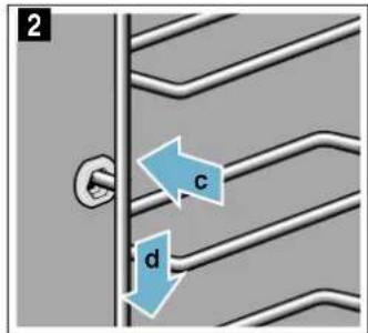 BLAUPUNKT 5B47M 8060 - Accrocher les supports - 2