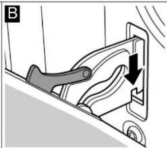 BLAUPUNKT 5B10M 0050 - Accrocher la porte - 2
