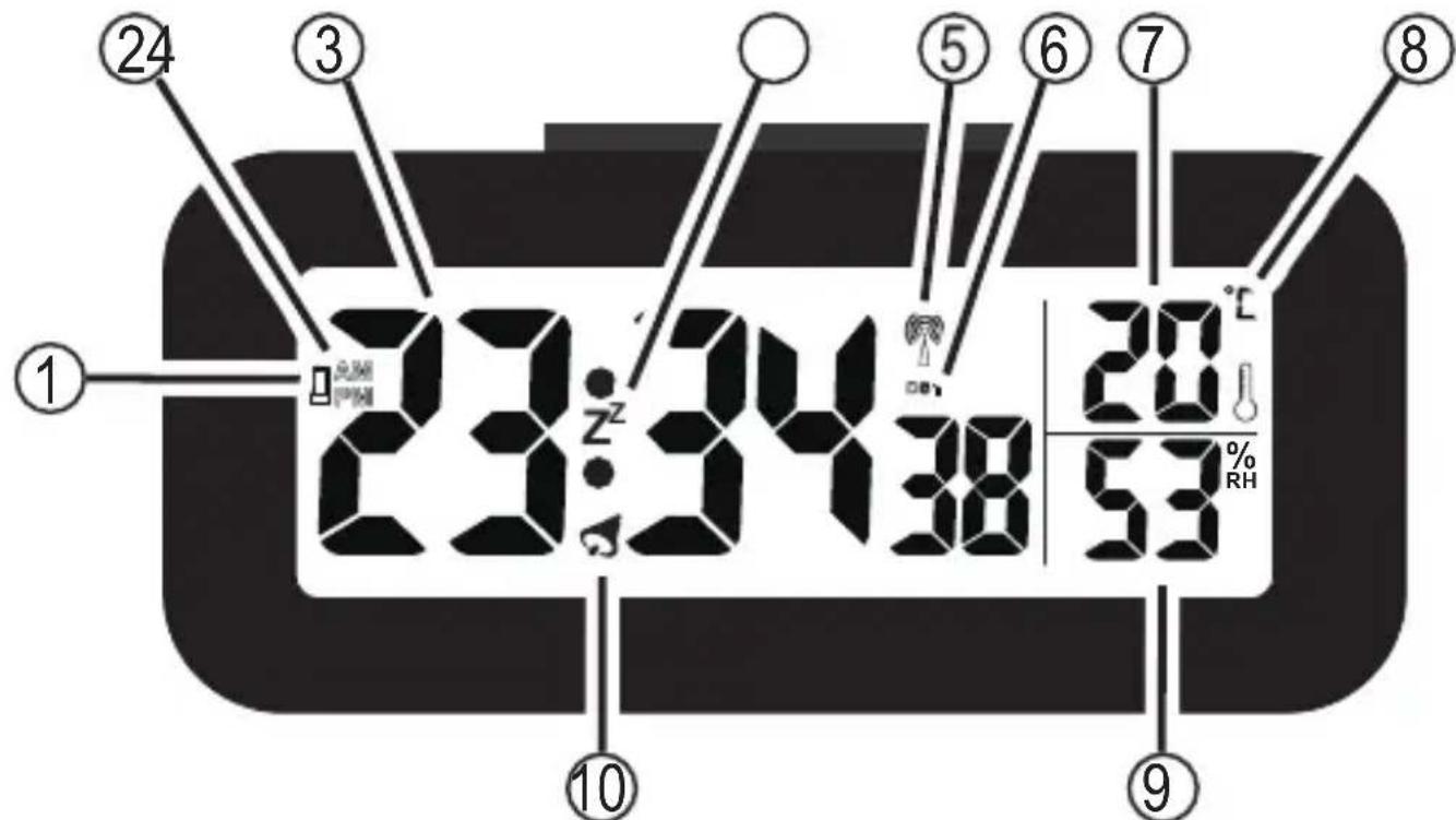 ALECTO AK30 - Display. - 1