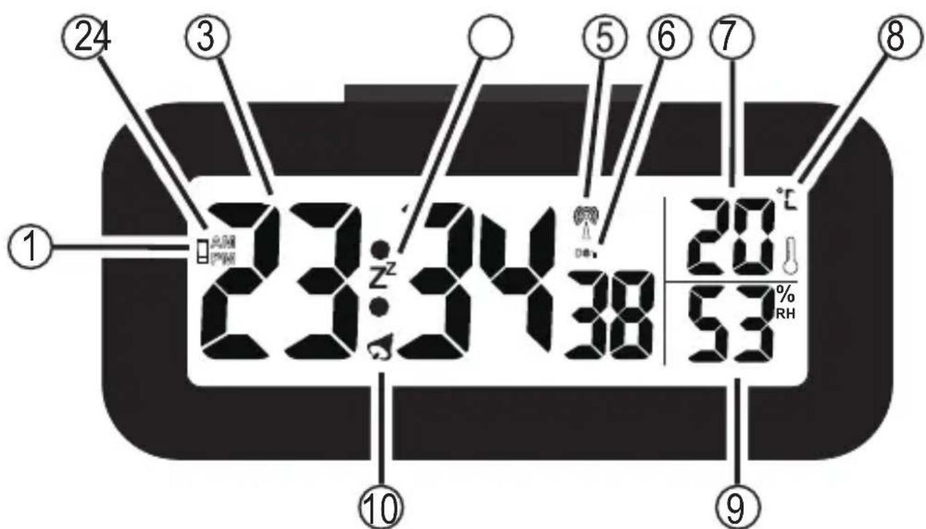 ALECTO AK30 - Display. - 1