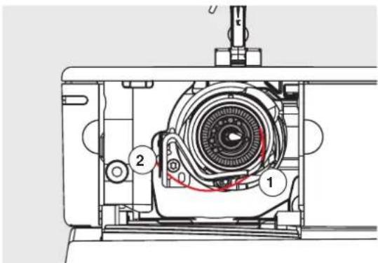 BERNINA 880 Plus - Placer la canette - 1