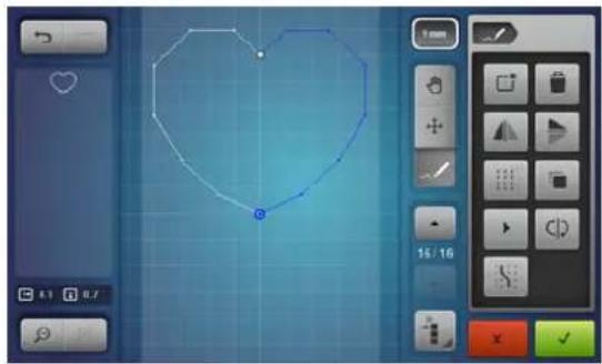 BERNINA 880 Plus - Inverser la suite des points - 2