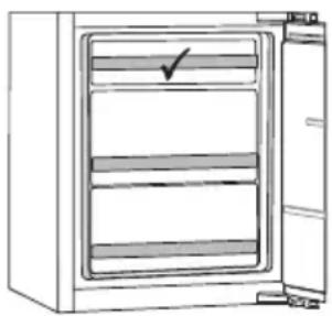 Pelgrim PCD23178L - Bereiche im Gefrierraum - 1