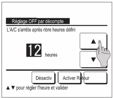 MITSUBISHI RCEX3 - Réglage OFF par décompte - 1