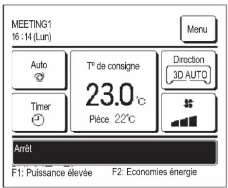 MITSUBISHI RCEX3 - Modifier la position des volets - 5