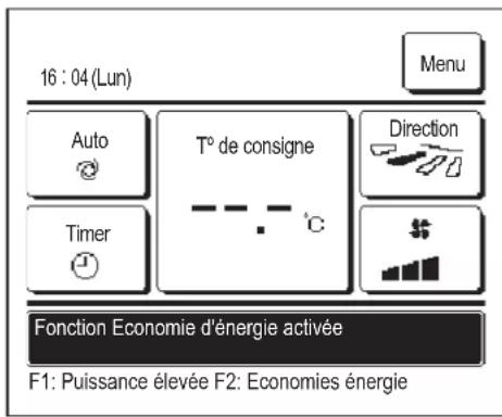 MITSUBISHI RCEX3 - Mode Economie d'énergie - 1