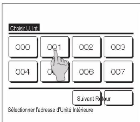 MITSUBISHI RCEX3 - ② Nom de l'unité interieure - 1