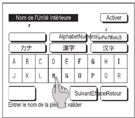 MITSUBISHI RCEX3 - ② Nom de l'unité interieure - 2