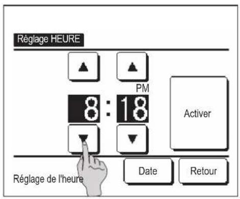 MITSUBISHI RCEX3 - Réglage HEURE - 2