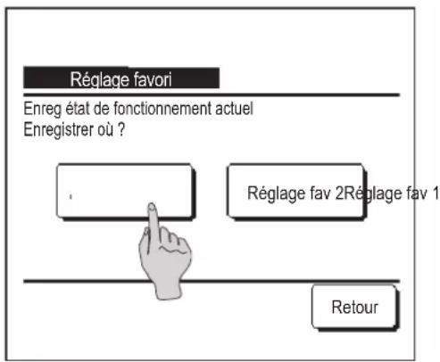 MITSUBISHI RCEX3 - Enregistrer des préférences - 1