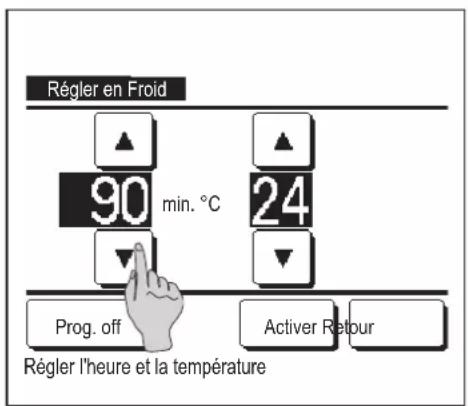 MITSUBISHI RCEX3 - ■ Température de base(economie d'énergie) - 2