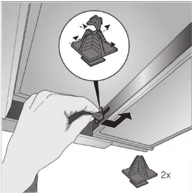 CONSTRUCTA CD30675 - Aanslag van het uitschuifbare filterdeel wijzigen - 1