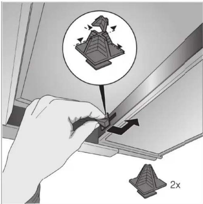 CONSTRUCTA CD30675 - Change the filter pull-out's limit stop - 1