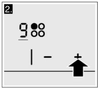 CONSTRUCTA CA328353 - Setting the heat setting - 2