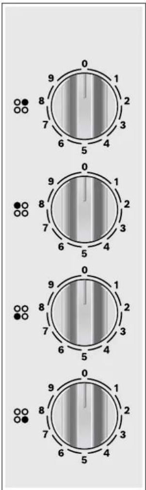 CONSTRUCTA CA321153 - The control panel - 1