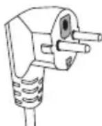 CANDY CMW 20D W - Schuko-Stecker - 1