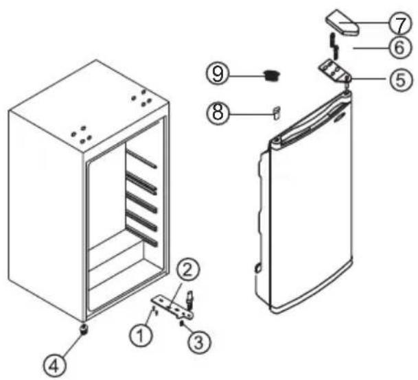 Limit LIKO102 - Inversement de la porte - 4