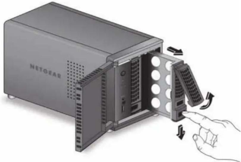 NETGEAR RN31222D - ネンチの HDDを追加する： - 1