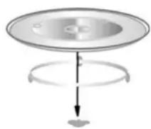 MIDEA MM717CKL - Turntable installation - 1