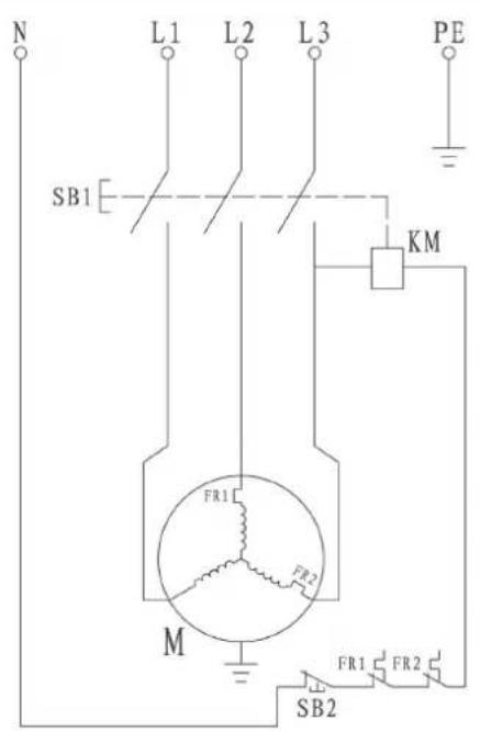ATIKA ASP 12 TS2 - Schema circuitului electric - 1