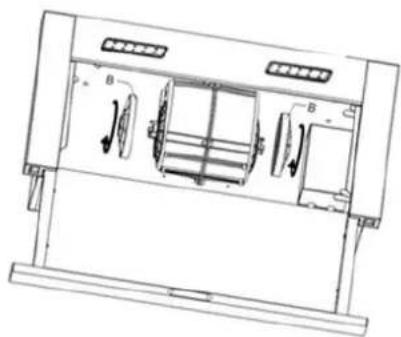 Orbegozo TL 06260 A - MUDANÇA DE EXAUSTOR NORMAL PARA COM FILTROS - 1