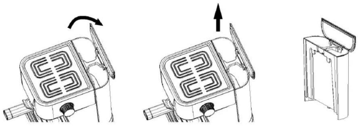 Orbegozo EX 6000 - REMPLISSAGE DU RÉSERVOIR D'EAU - 1