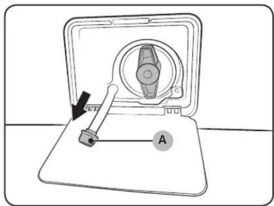 SAMSUNG WW22N6850QX - Emergency drain - 2