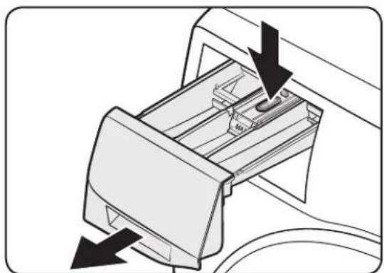SAMSUNG WW22N6850QX - Detergent drawer - 1