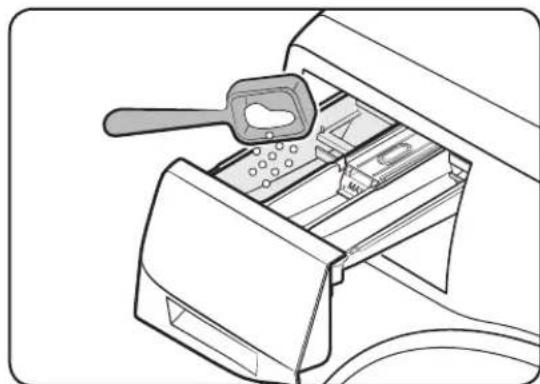 SAMSUNG WW22N6850QX - To add washing agents to the detergent drawer - 1