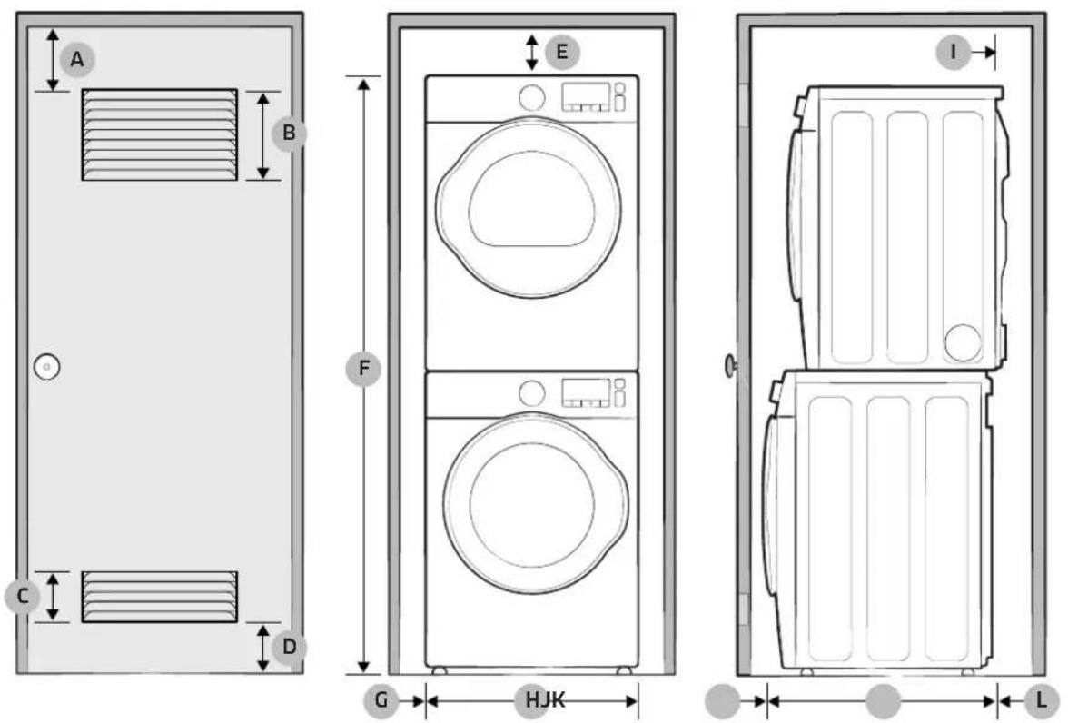 SAMSUNG WW22N6850QX - Installation - 3