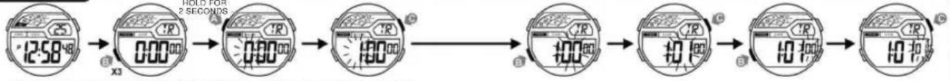 Calypso K5693 - HOW TO USE TIMER - 1