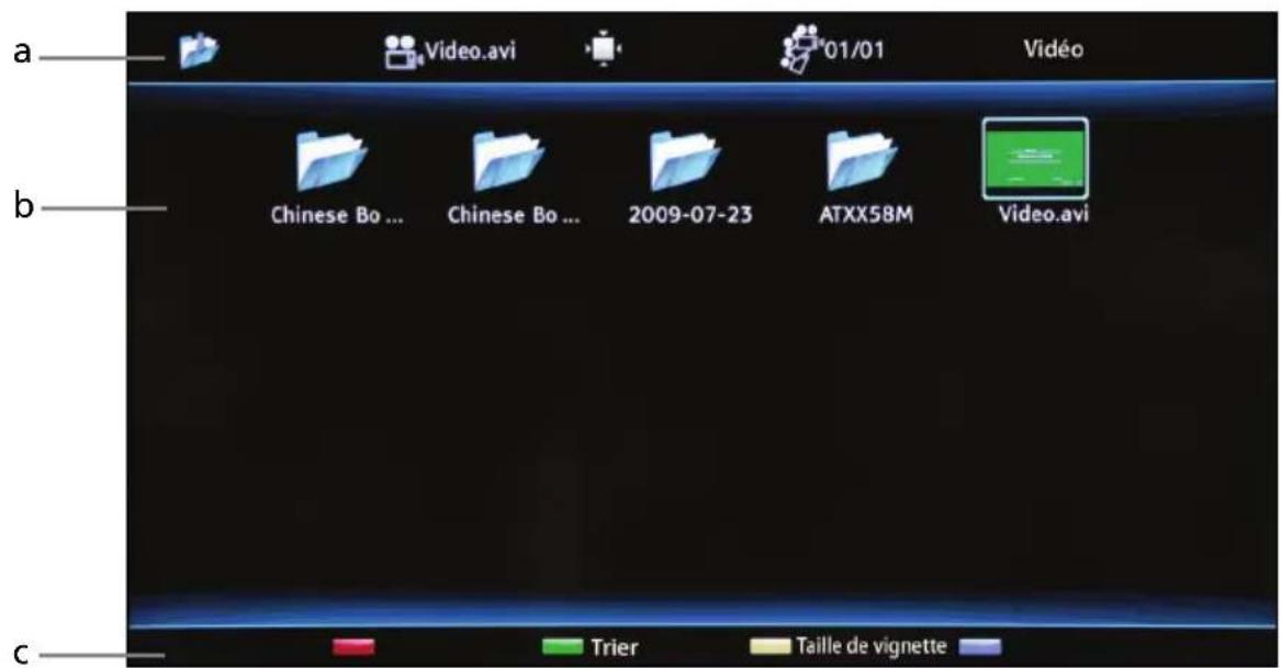ACER AT3258ML - Naviguer sur votre périphérique de stockage USB - 1