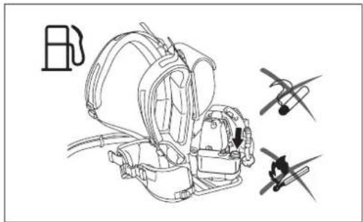 MAKITA EM4350RH - Påfyldning af brændstof - 2