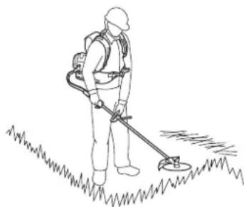 MAKITA EM4350RH - Método de trabajo - 5
