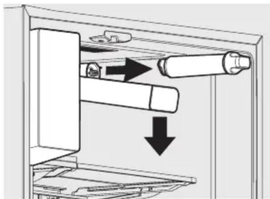 AEG RMB96729VX - Remplacement du filtré à eau - 1