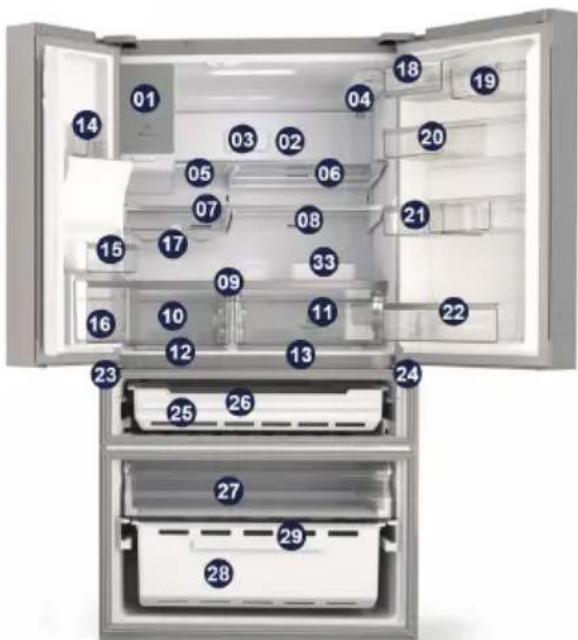 AEG RMB96729VX - DESCrizIONE DELL'APPARECCHIATURA - 1