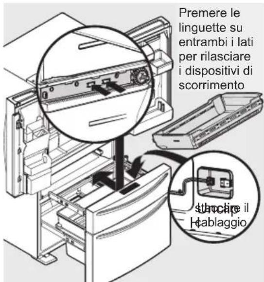 AEG RMB96729VX - Per rimuovere il cassetto MultiSwitch/MultiChill - 1