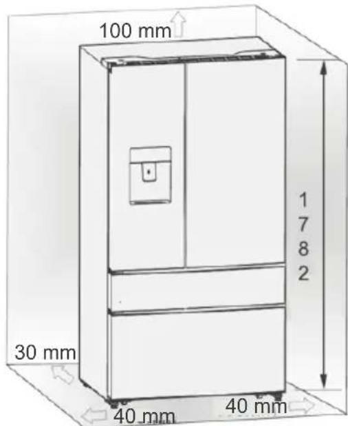 AEG RMB96729VX - Ventilation of appliance - 1