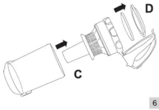 BESTRON Multipo Plus AMC1000B - LIMPIEZA Y MANTENIMIENTO - Limpiar o sustituir el filtro - 3