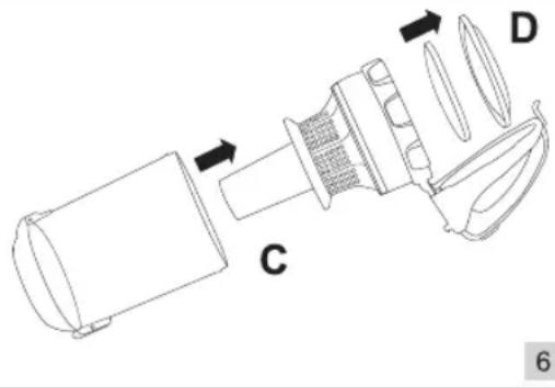 BESTRON Multipo Plus AMC1000B - NETTOYAGE ET ENTRETIEN - Nettoyage et échange du filtré - 3